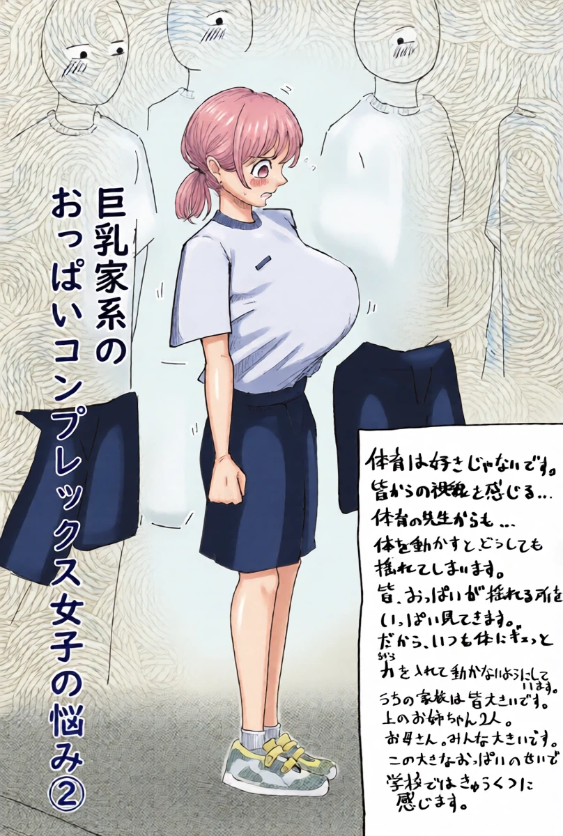 [Yubi] Chichi Kakei no Oppai Complex Joshi no Nayami