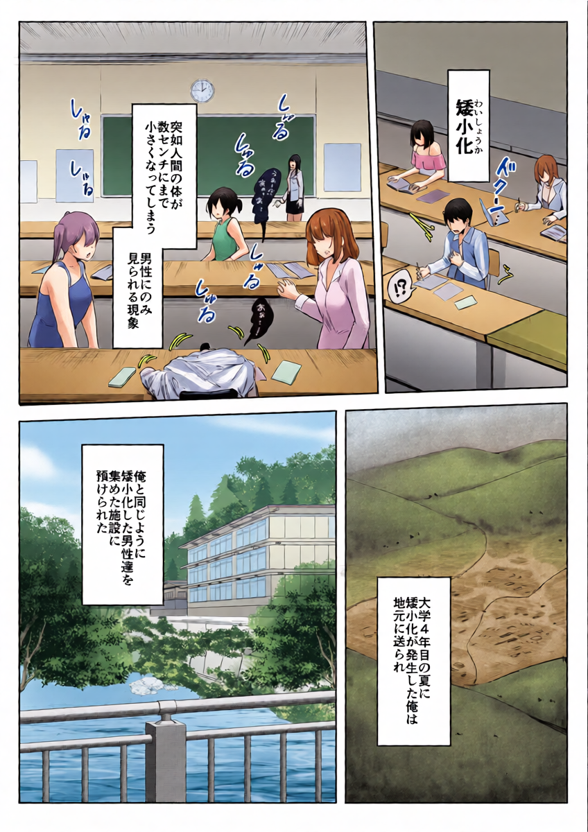[Marushamo] Shukushou Shita Kara Jimoto ni Kaettara Osananajimi ni Mechakucha Kanri Sareru Hanashi