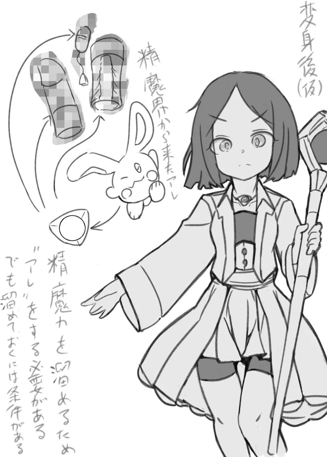 [Dog Food] Futanari Sei Mahoutsukai Aoi wa Maketakunai! [Ongoing]