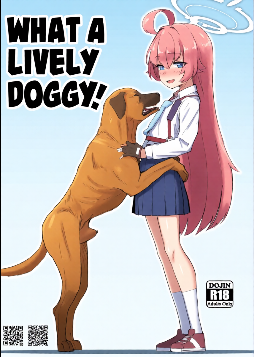 [The HORIZON (Tsurugi)] Genki na Wan-chan da ne! | What a Lively Doggy! (Blue Archive) [English]