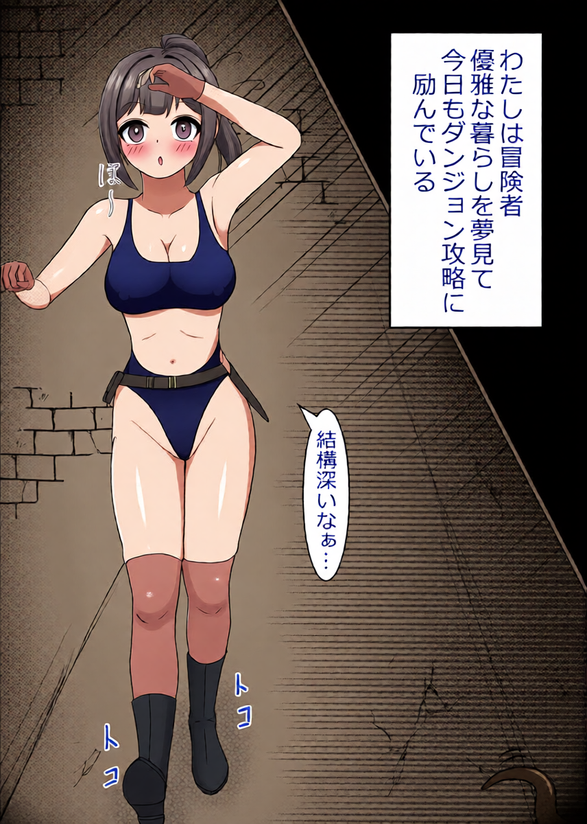 [Genkai Shoujo (Iruiru)] Onna Boukensha no Shokushu Kusuguri Kairaku Jigoku