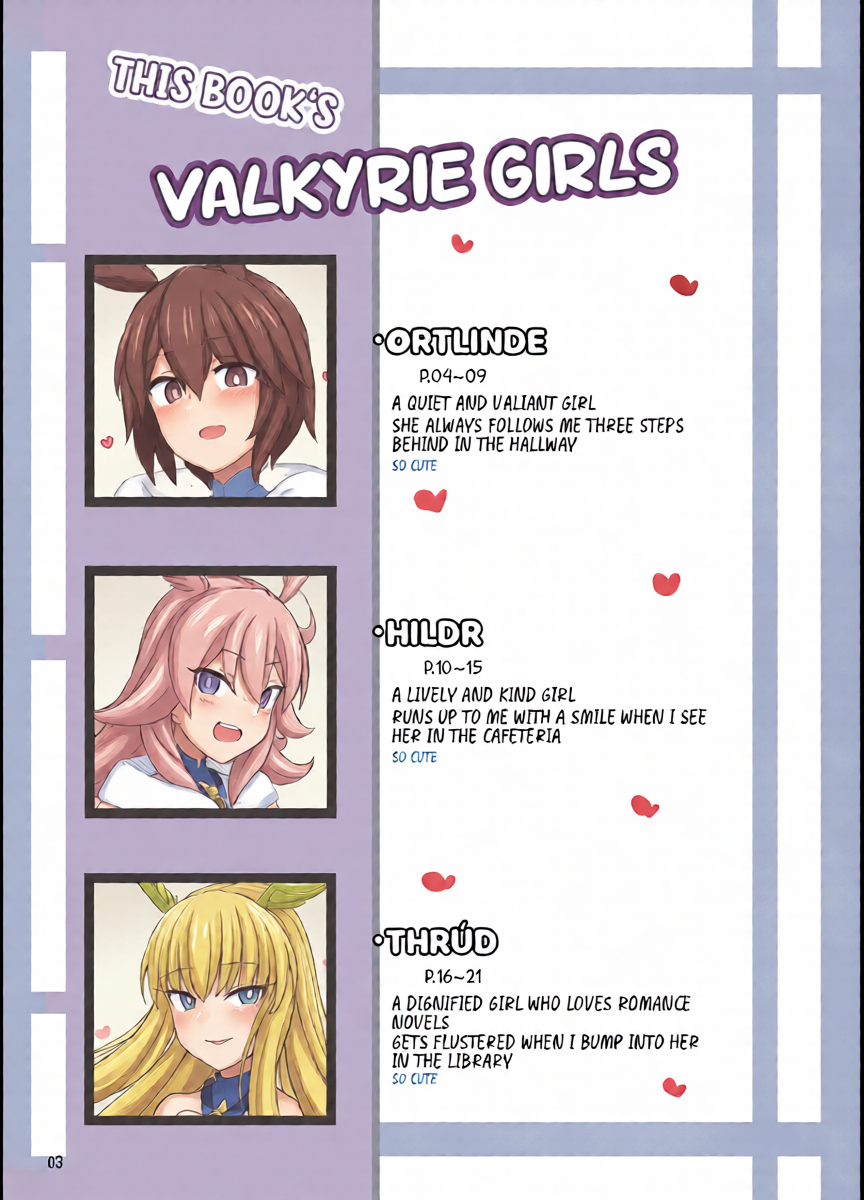 [Yakusoku no Kaigansen (Yosai)] RagLif ~Valkyrie-chans to Love Ecchi Suru Hon~ | RagLif ~A book about love and sex with the Valkyries~ (Fate/Grand Order) [English] [Digital]