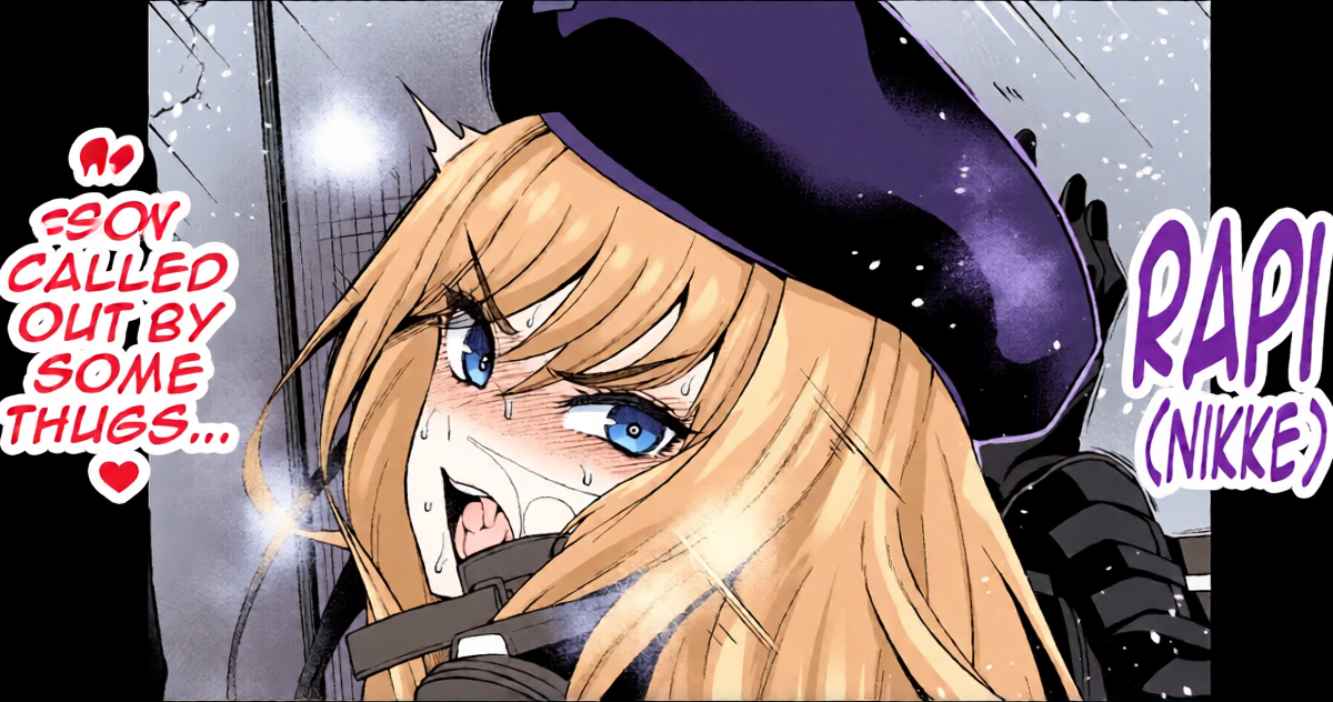 [Ankoman] Rapi, chinpira ni yobidasa re…❤ | Rapi, got called out by some thugs…❤ (Goddess of Victory: Nikke) [Aishi21] [English]