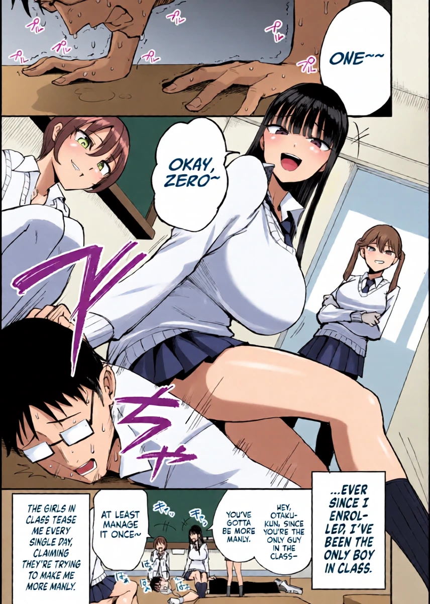 [p-Kan (p no Ji)] Uchi no Class no Doutei Otaku-kun no Fudeoroshi Shichaima~su | I'm Gonna Pop The Cherry of The Virgin Otaku In Our Class! [English] [gotbored]