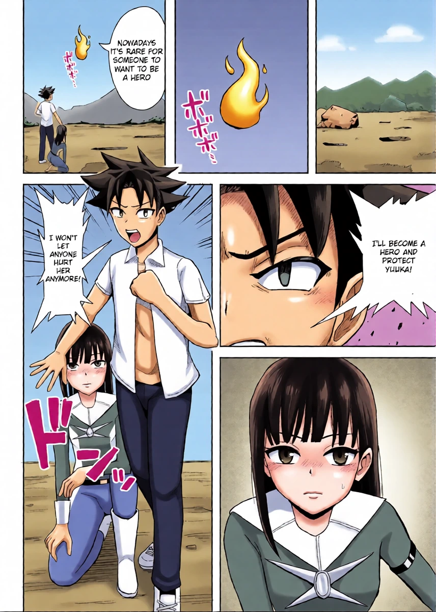 [Kouni Yuu] Hero wa Onna Kaijin no Yuuwaku ni Taekirezu Nakadashi Shasei [English]