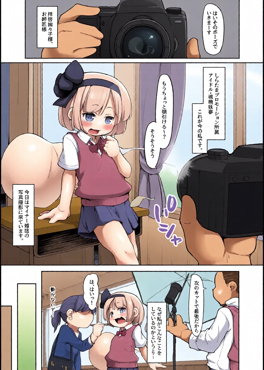 [Aparachiya (Kabu)] Miyori no nai Shinjin Idol Youmu-chan wa Makura o Kotowarenai (Touhou Project) [Digital]