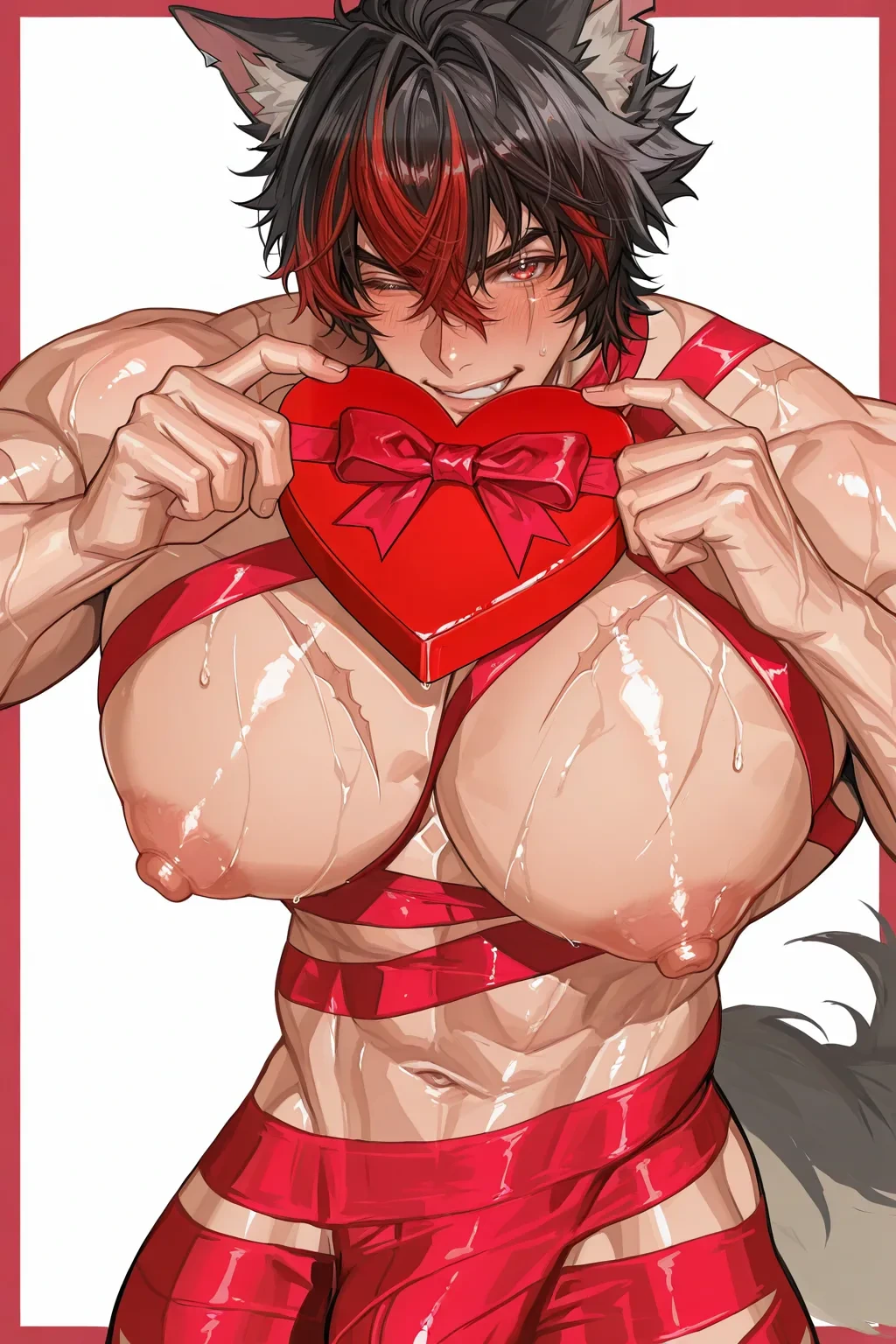 [Wriothlove] Komano Manato 狛野真斗 Valentine's Day (Zenless Zone Zero 绝区零) [AI Generated]