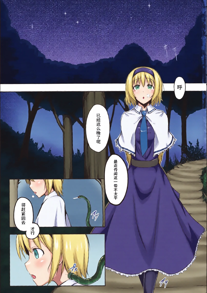 (C87) [Troid-Oh (Jax2o)] SacrifAlice (Touhou Project) [Chinese] [Wham1129个人汉化]