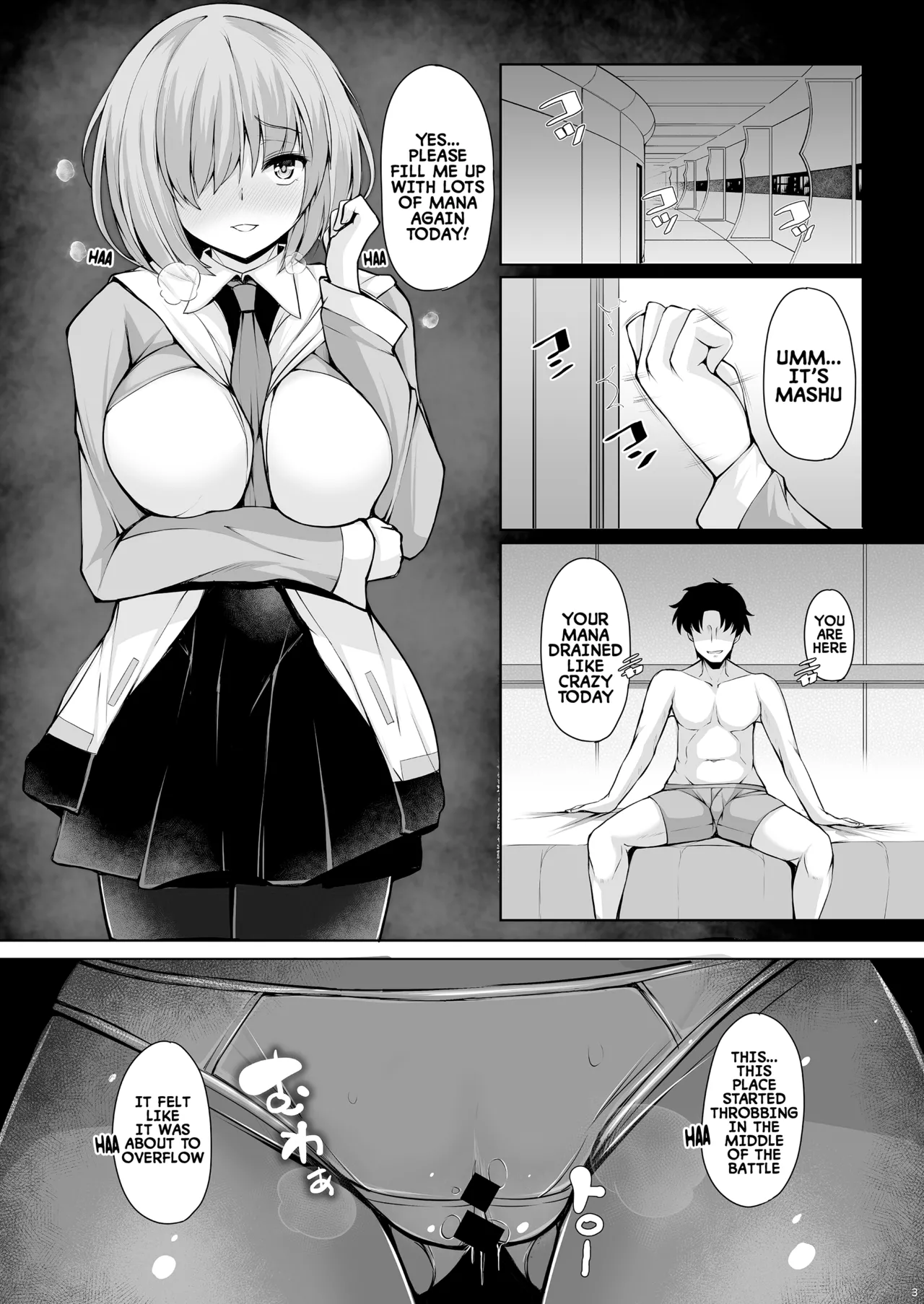[Rocket Chousashitsu (Koza)] Senpai to nara Donna Koto demo | With Senpai, I can do anything (Fate/Grand Order) [English] [Digital]