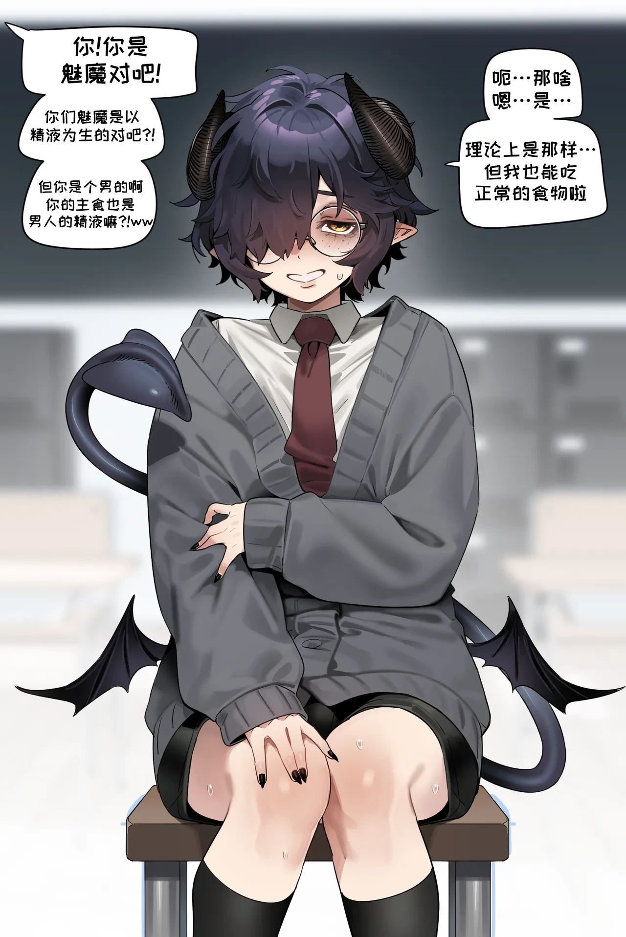 Incubus' Lunch｜魅魔男孩的午餐【变态基米汉化组】