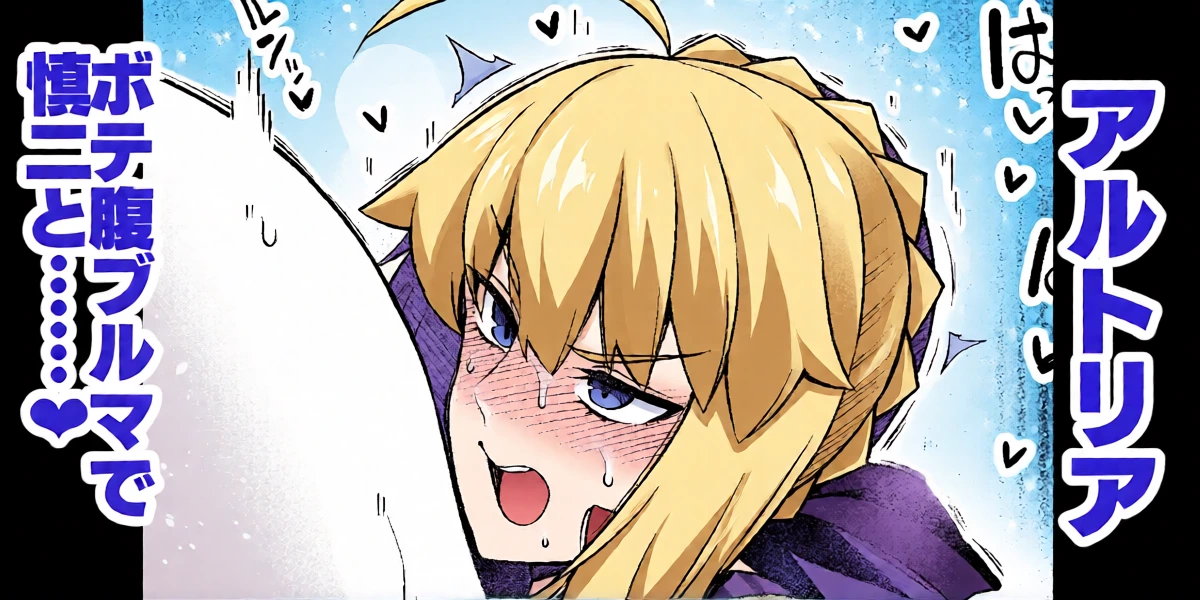 [Ankoman] Saber, Botebara Bloomer de Shinji to… (Fate/stay night)