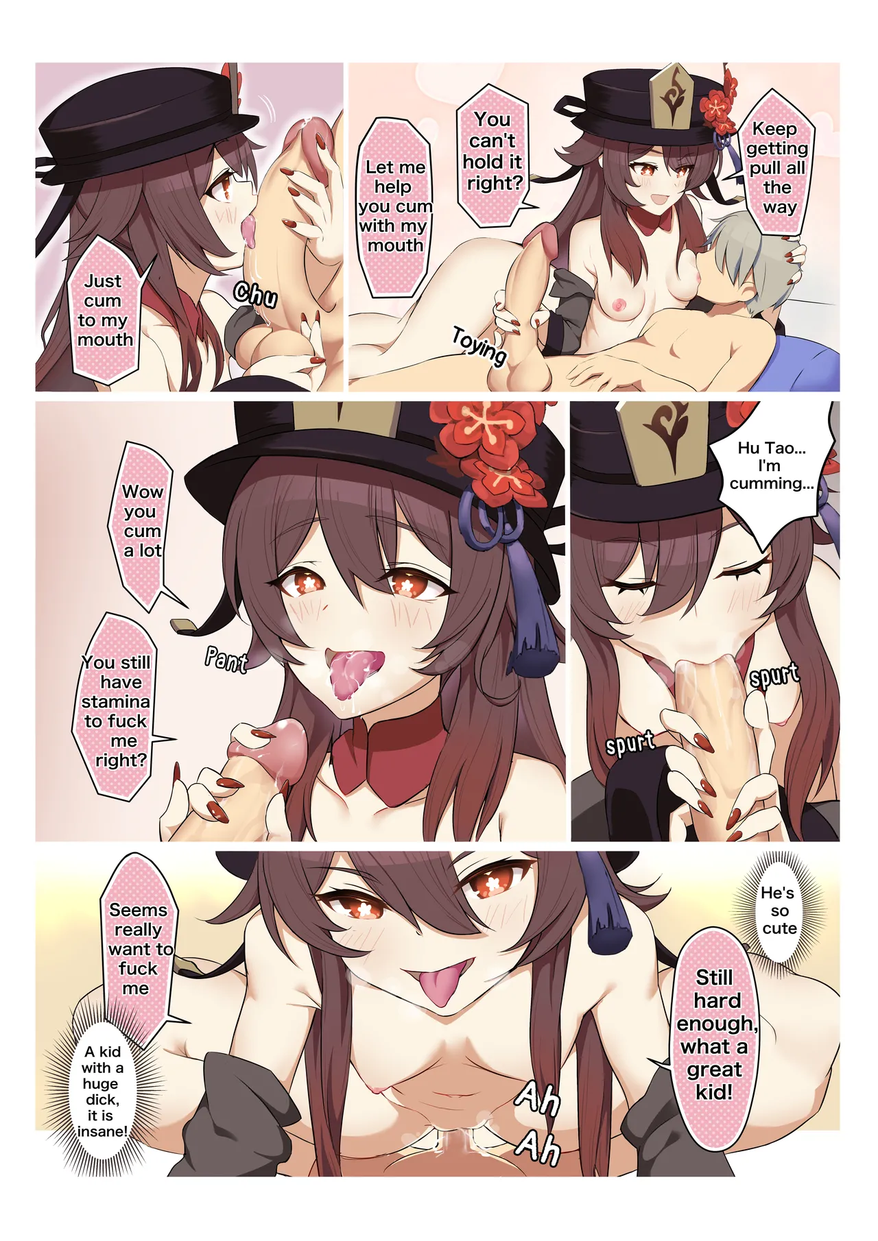 [Atelier30] Hu Tao 1-3 (Genshin Impact) [English] [Decensored]