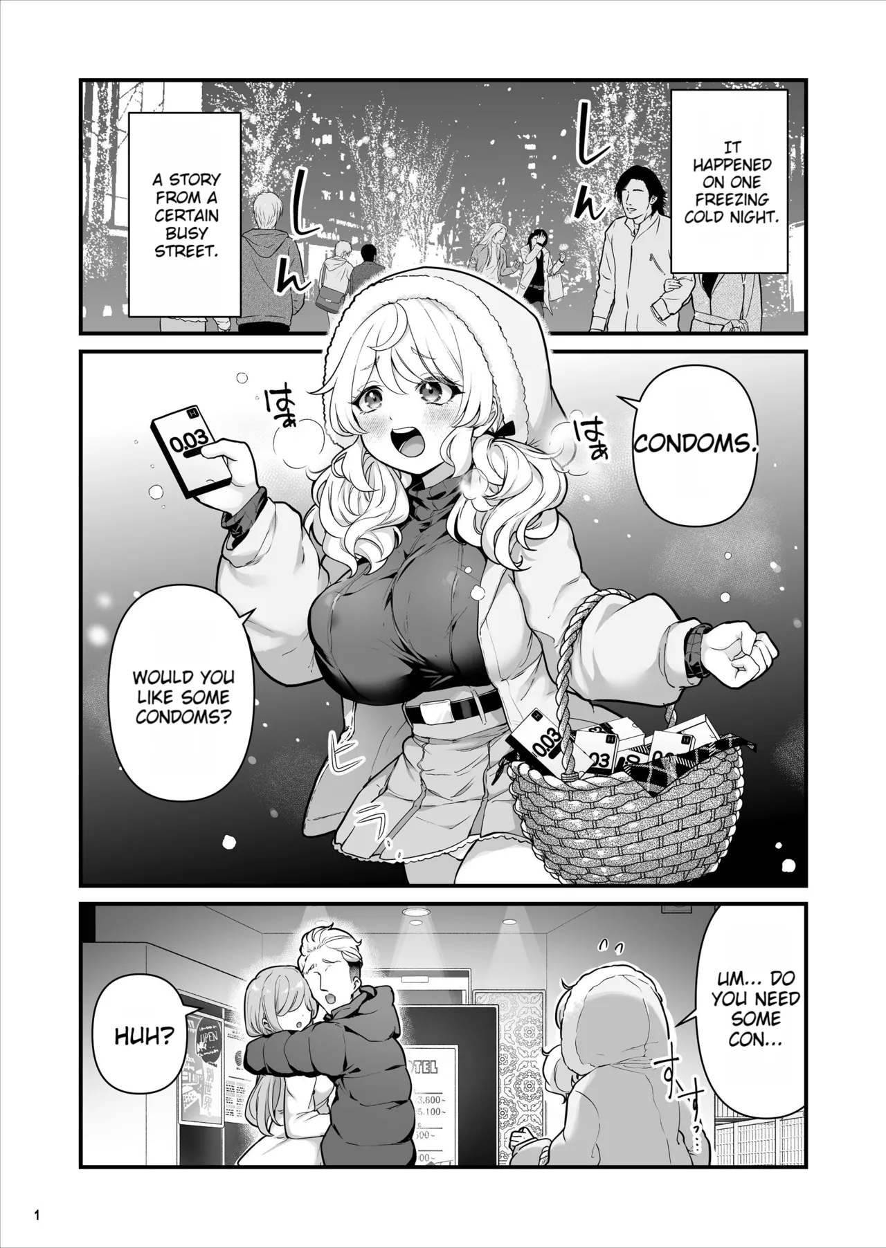 [Maritozzo (BS3)] Condom Uri no Shoujo | The Condom Selling Girl [English] [DNTA] [MTL] [Digital]