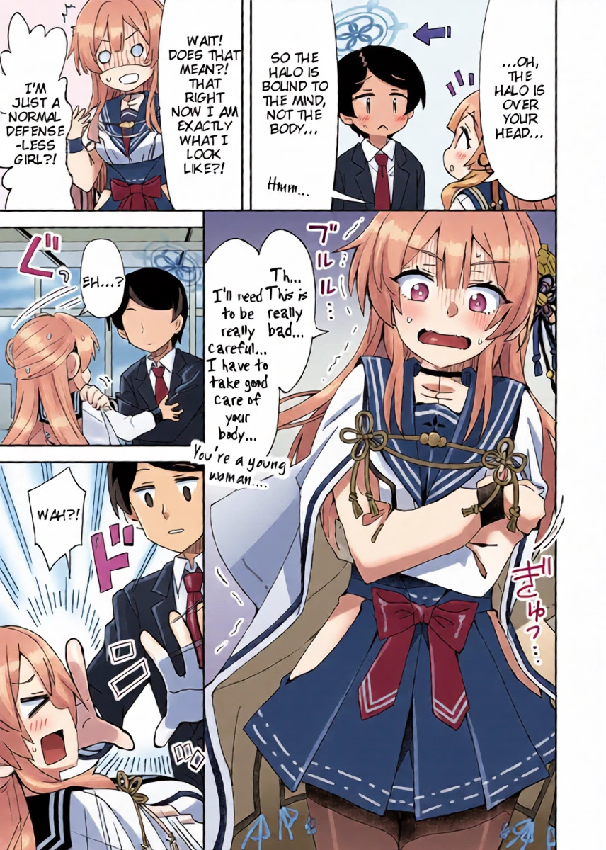 [Ra-men] Sensei ←♥→ Mimori (Blue Archive) [English] [Tigoris Translates]