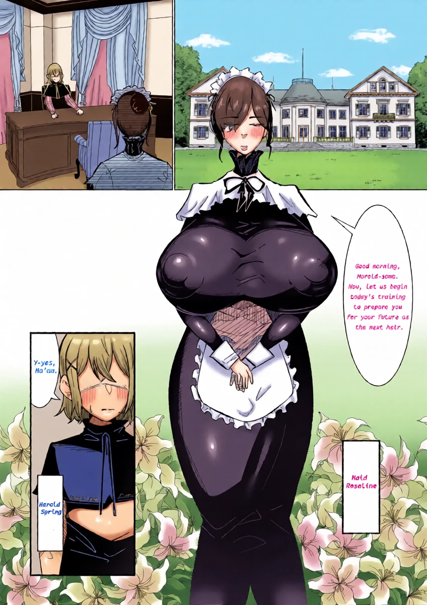 [Fusion] A story about a boy getting back at an expressionless, sadistic maid who teased his little penis.