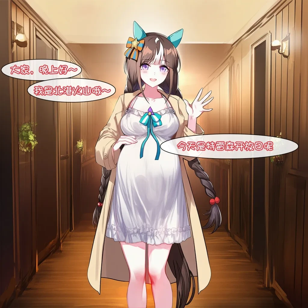 [세로냥] [AI Generated] 配种记录外传 - 特雷森开放日（不定期连载 - 第2期）