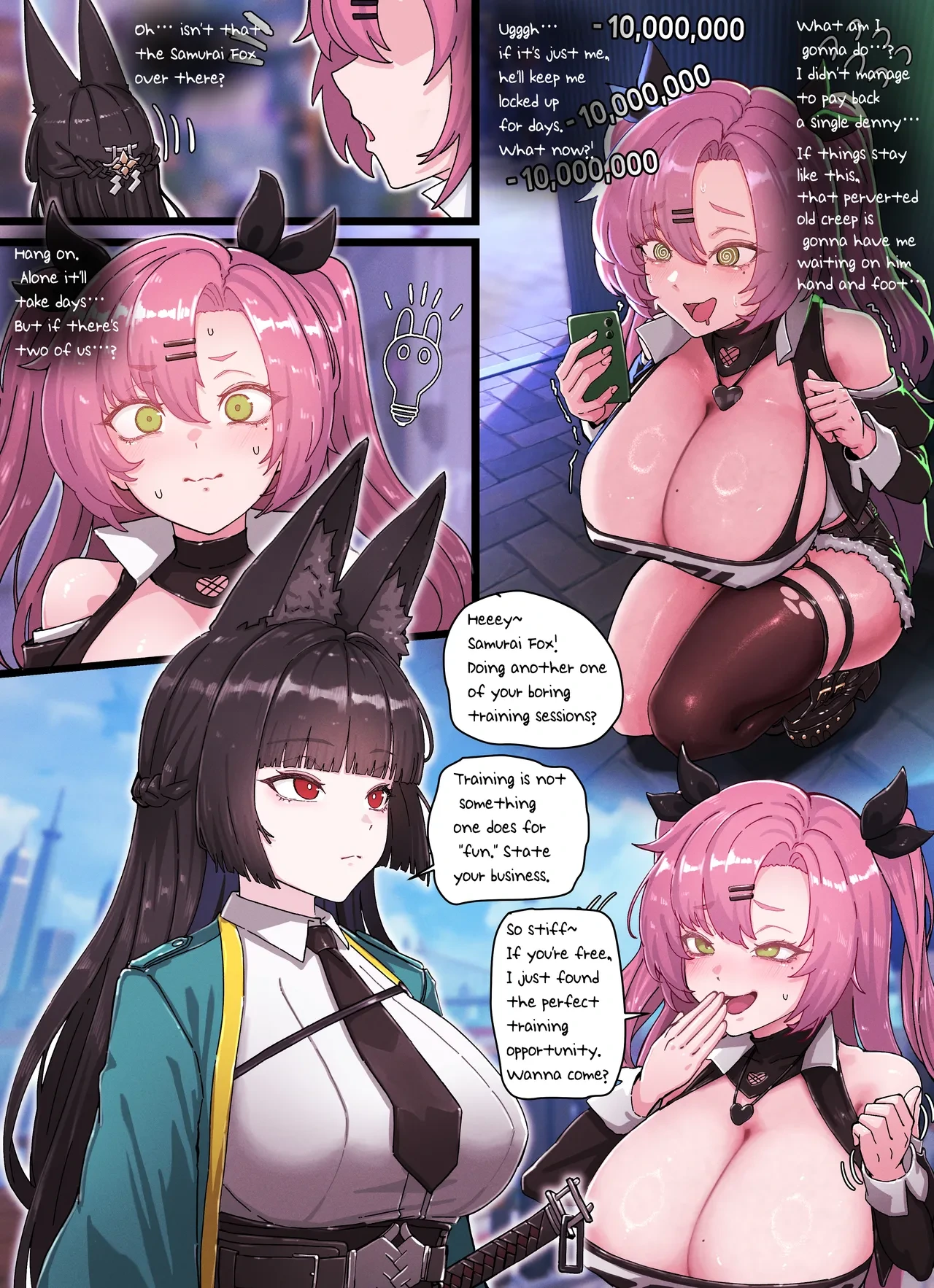 [Horori] Z.Z.Z Gravure #04: Nicole & Miyabi (Zenless Zone Zero) [English] [Uncensored]