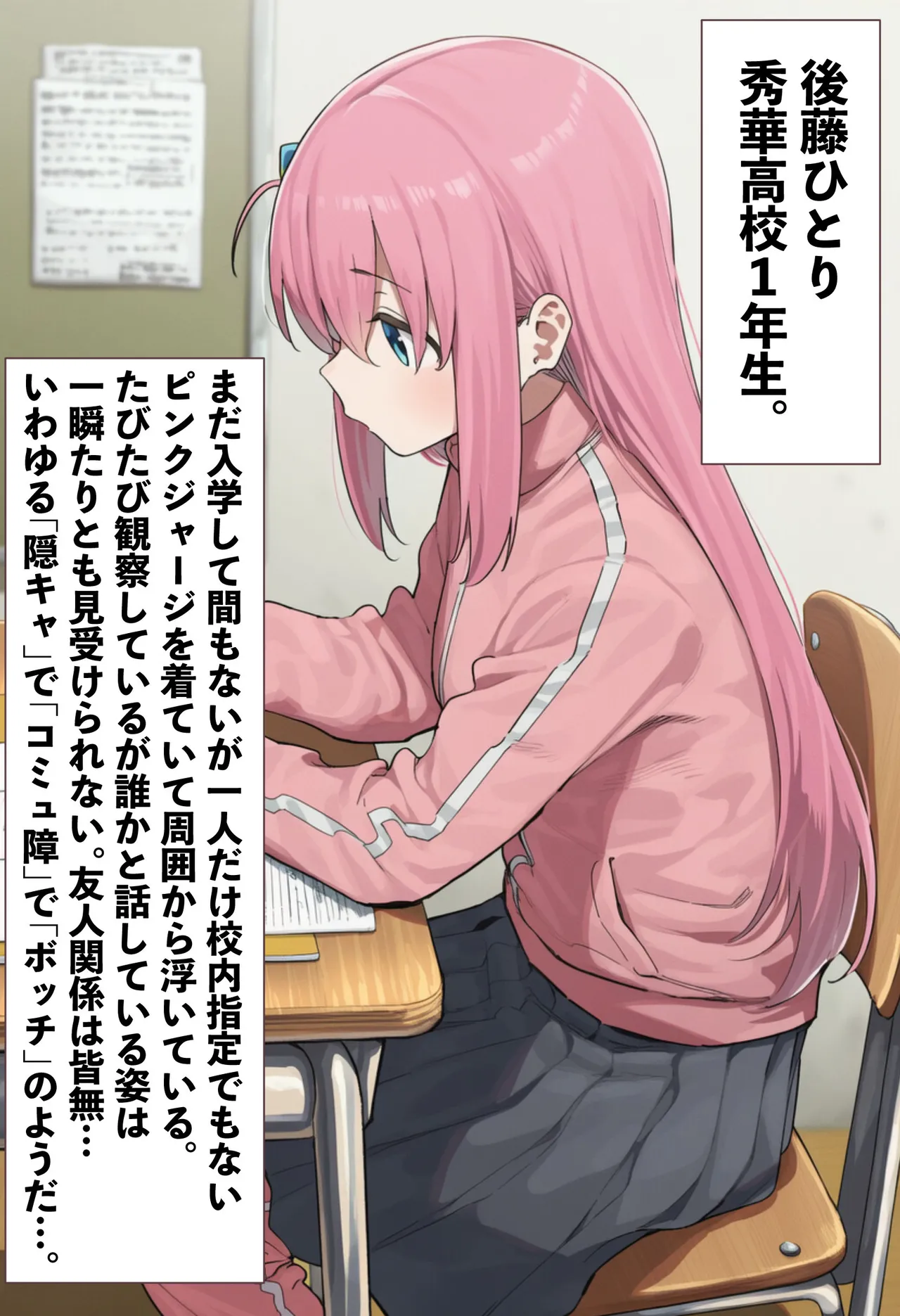 [美少女がキモ男に妊娠させられる] 「ぼっち」な私が「奥さん」に！?「ひとり」が「夫婦」になるまで〜中年キモ教師との結婚・出産〜 [AI Generated]