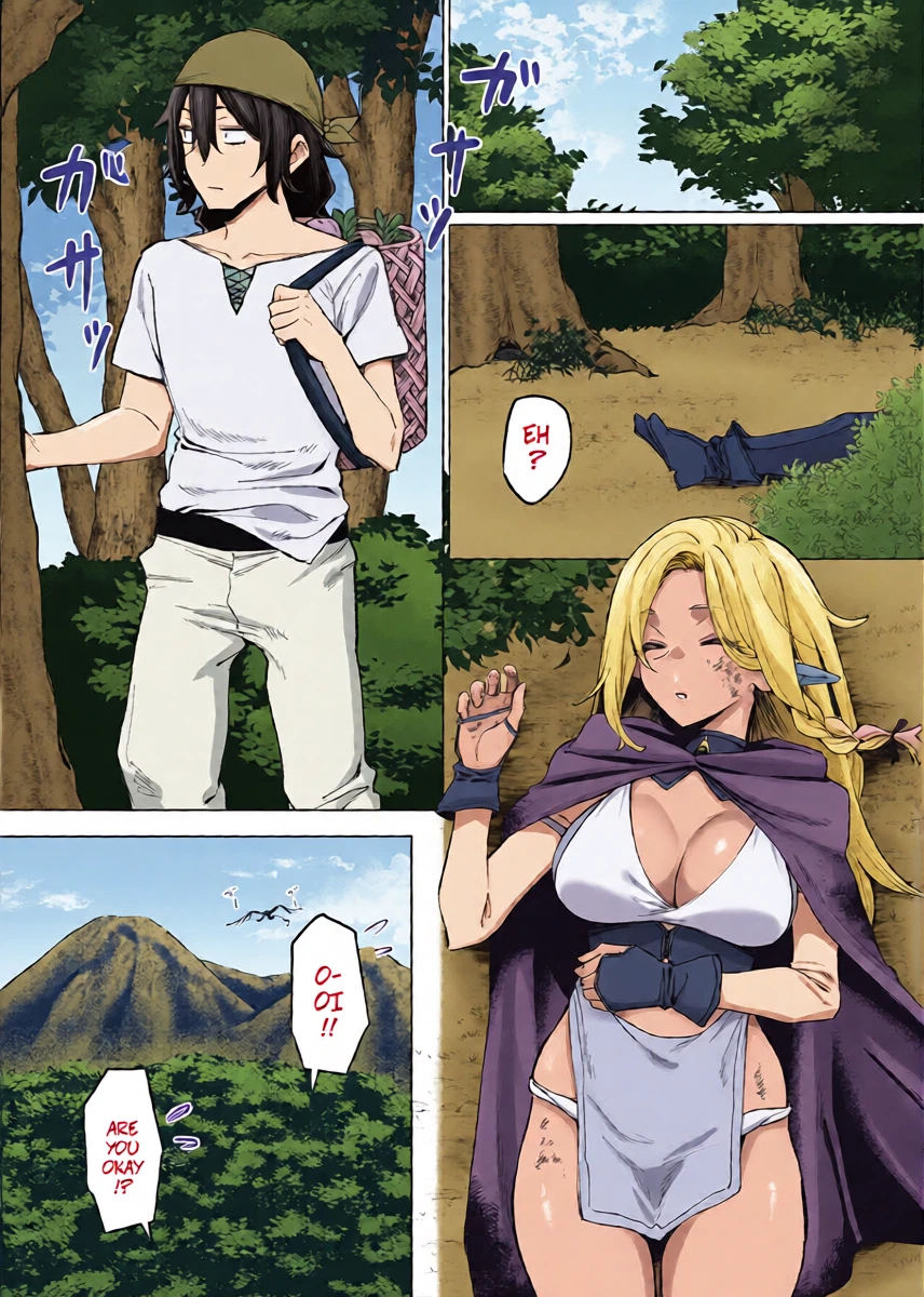 [MM] Helping a Dark Elf and Getting a Favor In Return -- Kasshoku Elf o Tasuketara Ongaeshi Sareta Hanashi