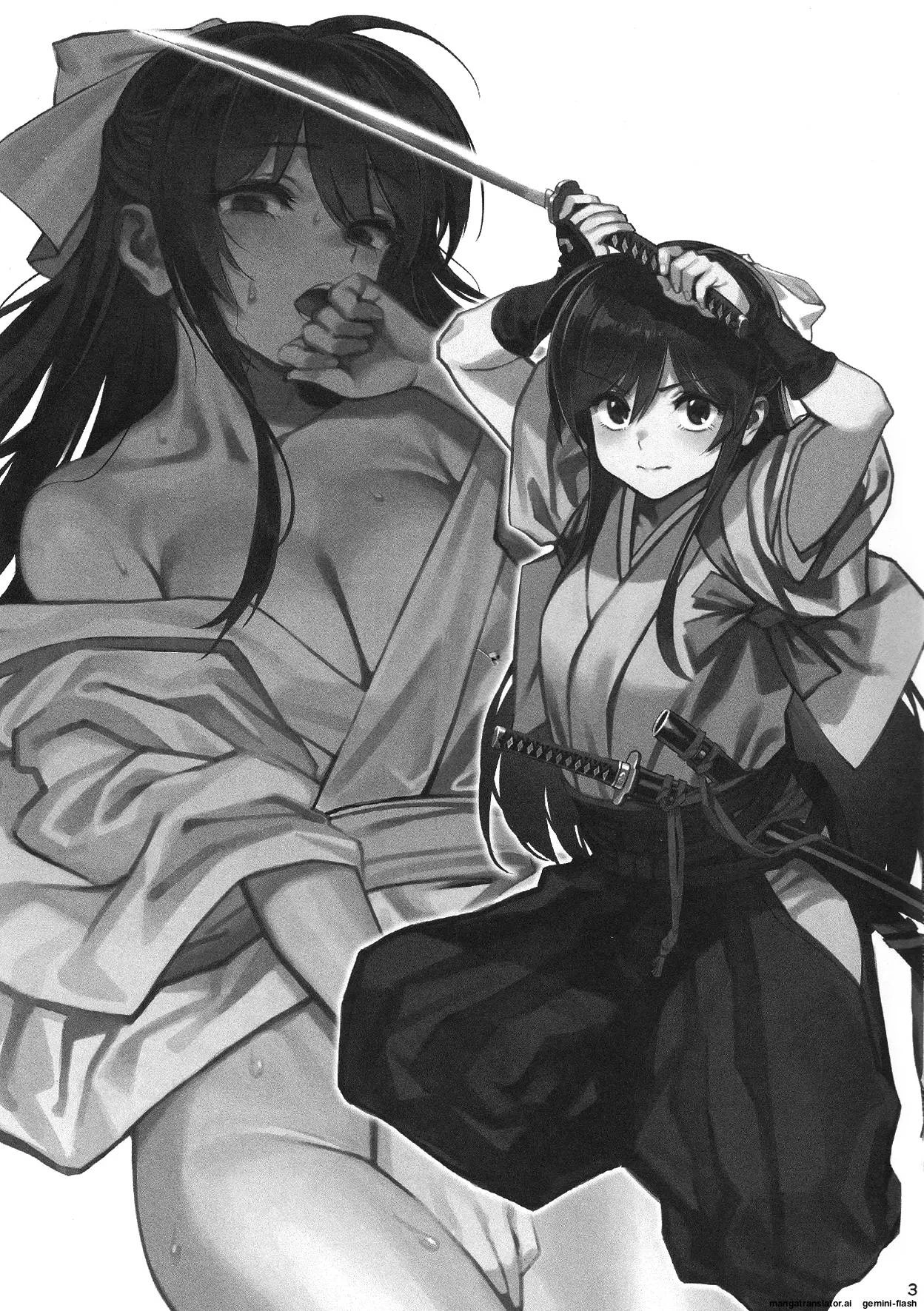 (C106) [Dokudami (Okita Ababa)] Manadeshi ga Touzoku ni Netorareta Hanashi + Paper C106 [English]