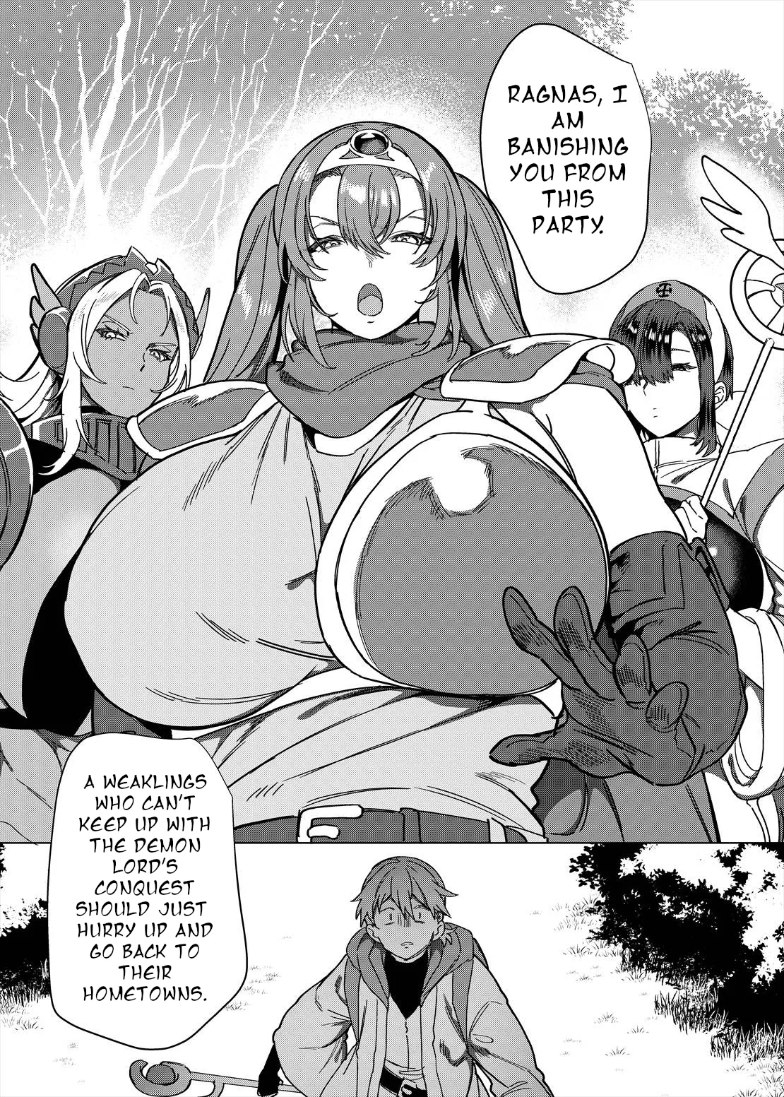 [Hawk Bit (Kouji)] Party Tsuihou Sareta TS Succubus-san wa Fukushuu ni Shippai Suru [English] [Digital]