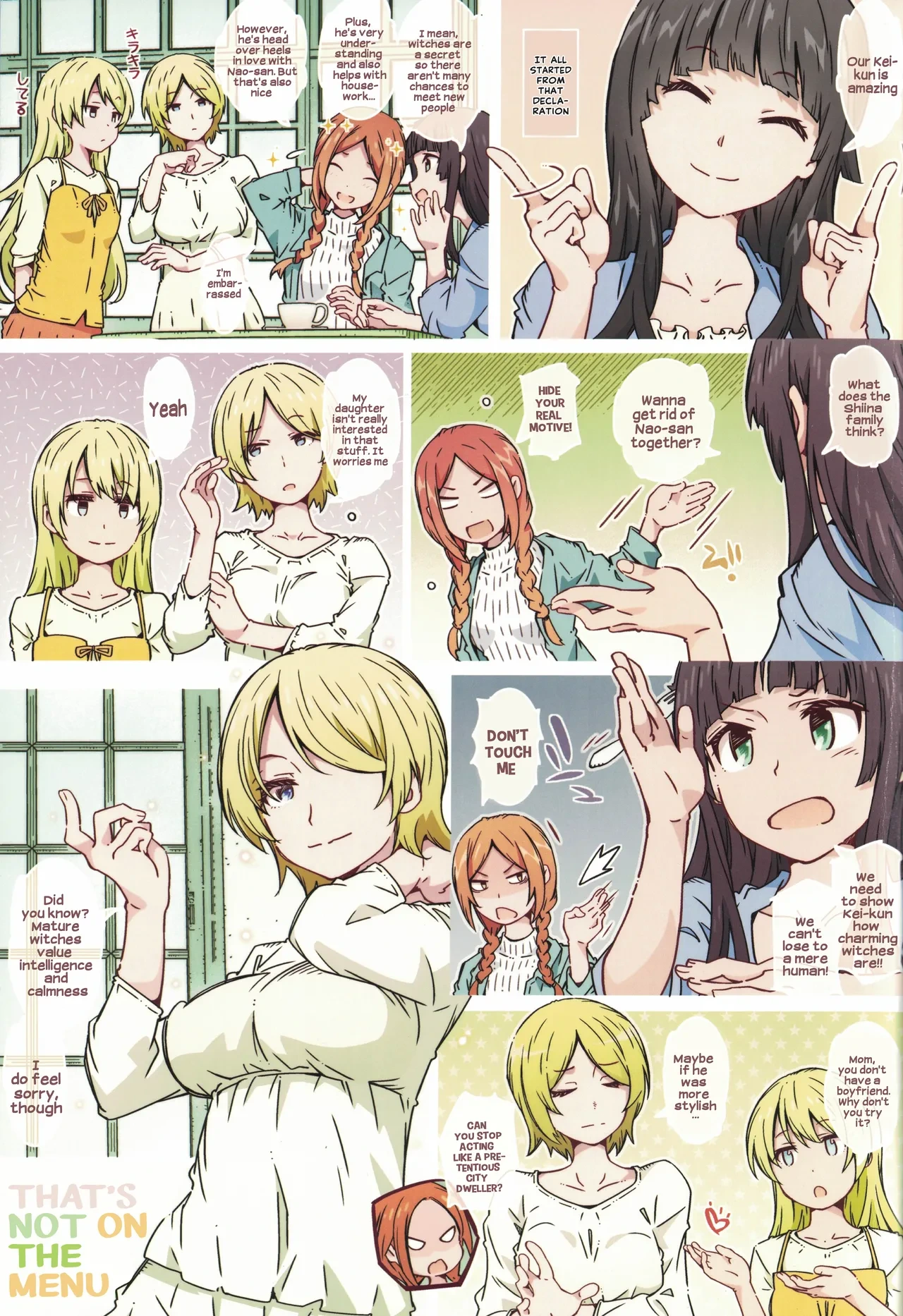 (C102) [RPG COMPANY 2 (Toumi Haruka)] Menu ni Sore wa Arimasen | That Is Not on the Menu (Flying Witch) [English] [Hikarinokaze]