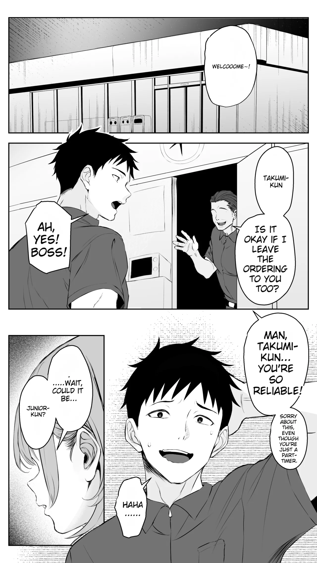 [Butter Drip] Kareshi ni Betabore Chuu no Gal Senpai ga, Ore to Tsukiau made - Be my girlfriend! Rio-senpai! | Being Clingy with Your Boyfriend... Kyaru, Senpai Why Not Date Me Next?  [English] [MTL]