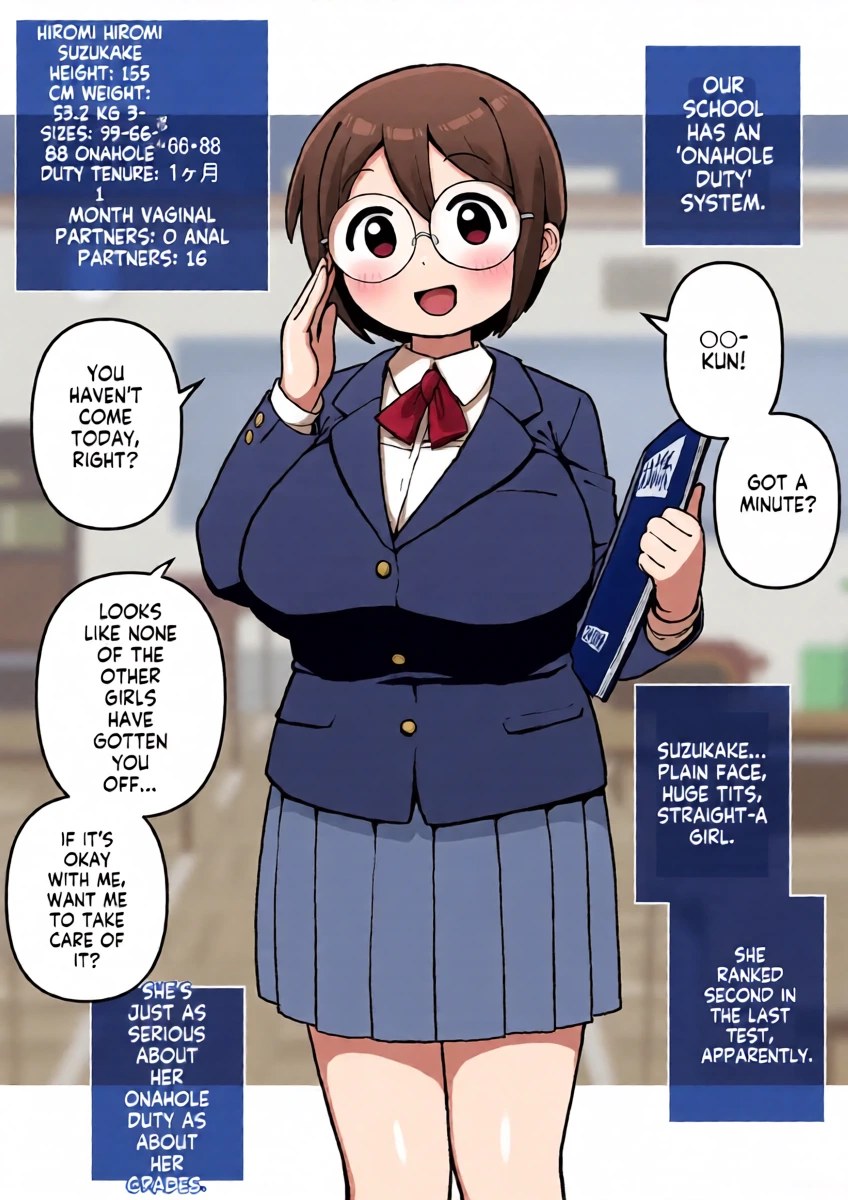 Our Class's Sex Handler ~Anal Specialist Virgin Masturbator~ Part 1 (Pixiv Fanbox)