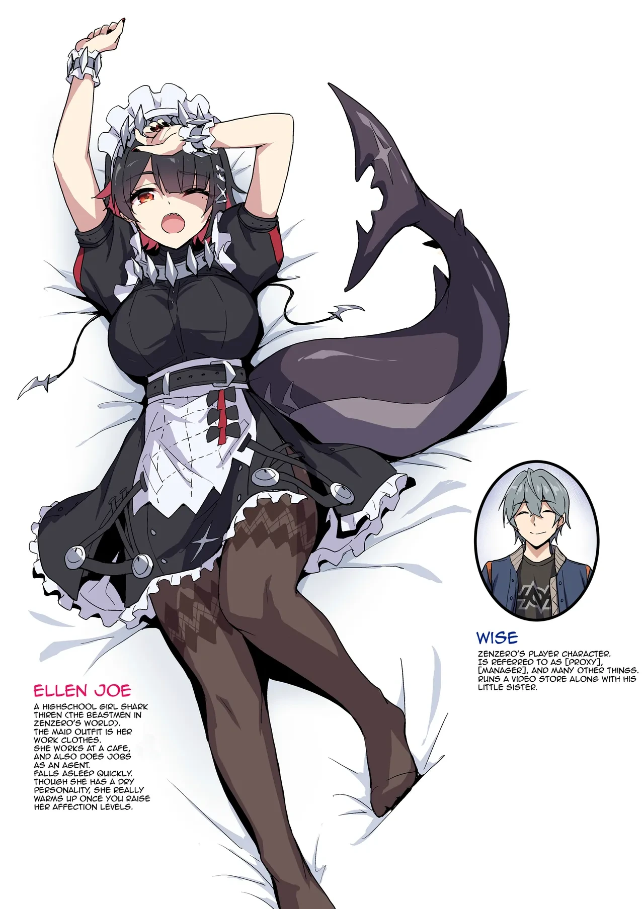 [54BURGER (Marugoshi)] SHARKBED (Zenless Zone Zero) [English] {Doujins.com} [Digital]