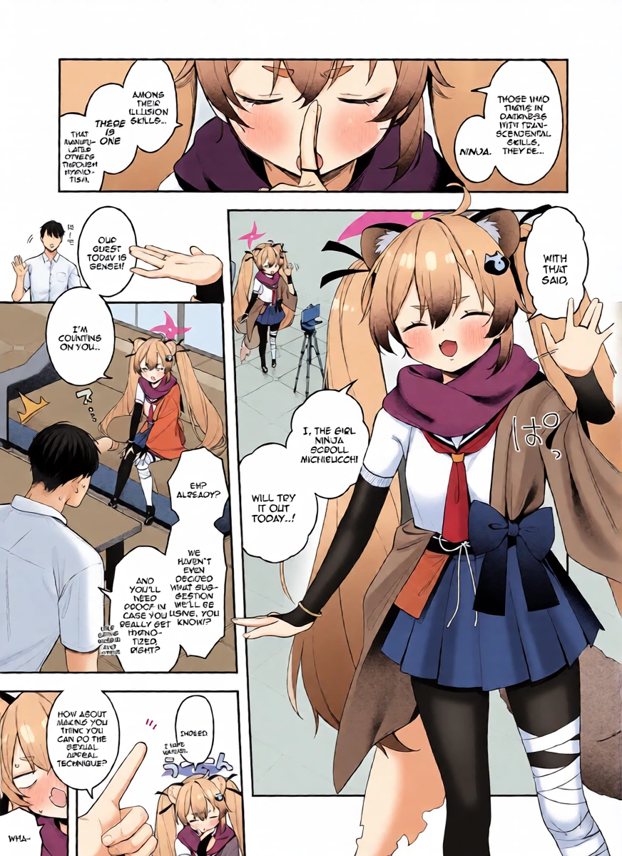 (C106) [Turuturuodeco (Deco)] Shoujo Inpouchou Michirucchi | Girl Lewd Technique Scroll Michirucchi (Blue Archive) [English] {Doujins.com}