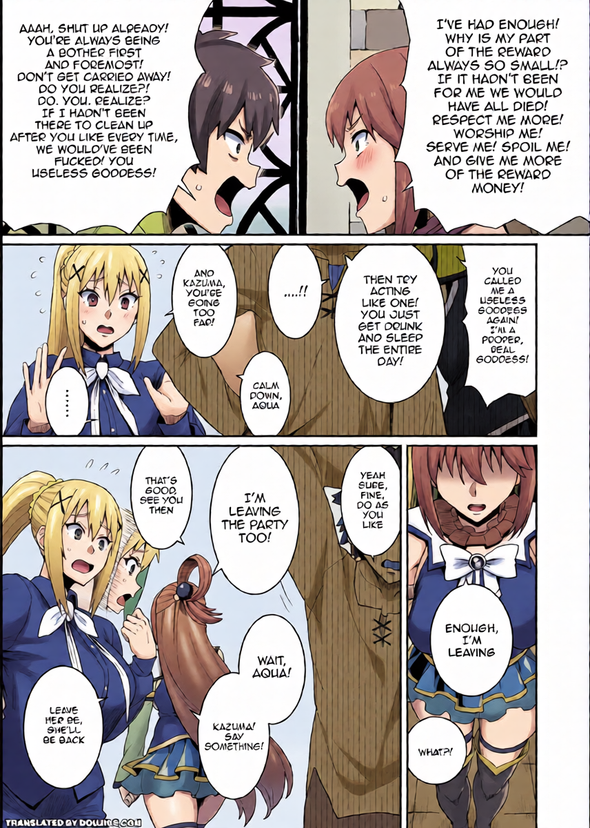 [ParadiseGom (Gorgonzola)] Ah Nante Subarashii Sekai | Ah, What A Wonderful World (Kono Subarashii Sekai ni Syukufuku o!) [English] {Doujins.com} [Digital]