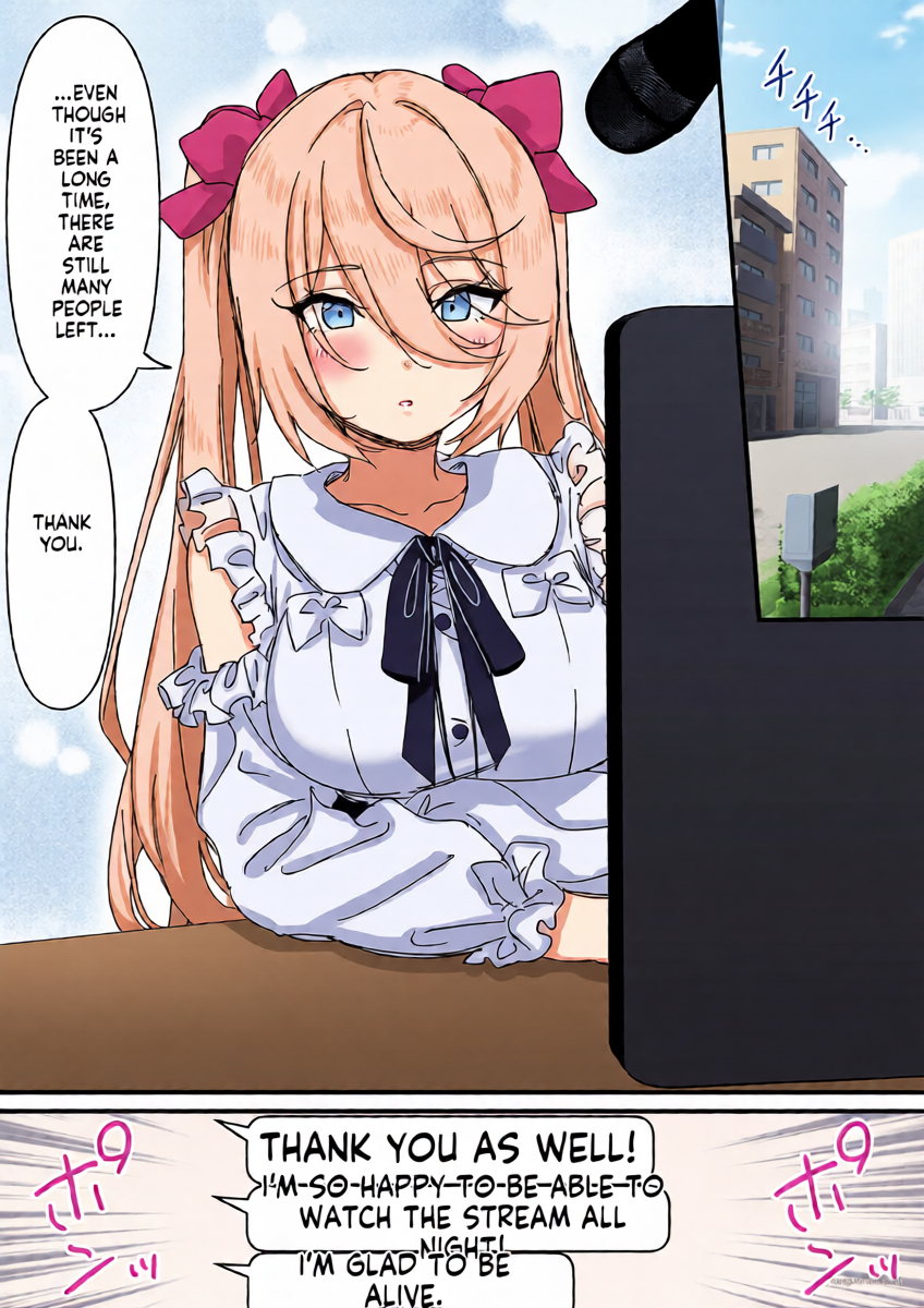 [P&I (Mel EX, Satsukimasu)] [Sad News] Popular streamer gets so absorbed in VR that they end up having their nipples revealed lol