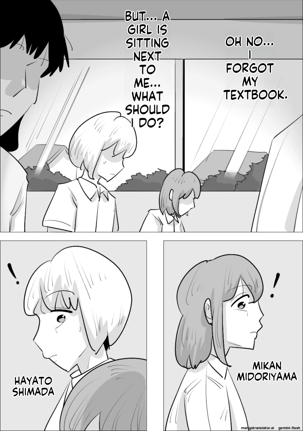 [Penchapen] A boyfriend who was stolen by a handsome, cool-looking woman [English]