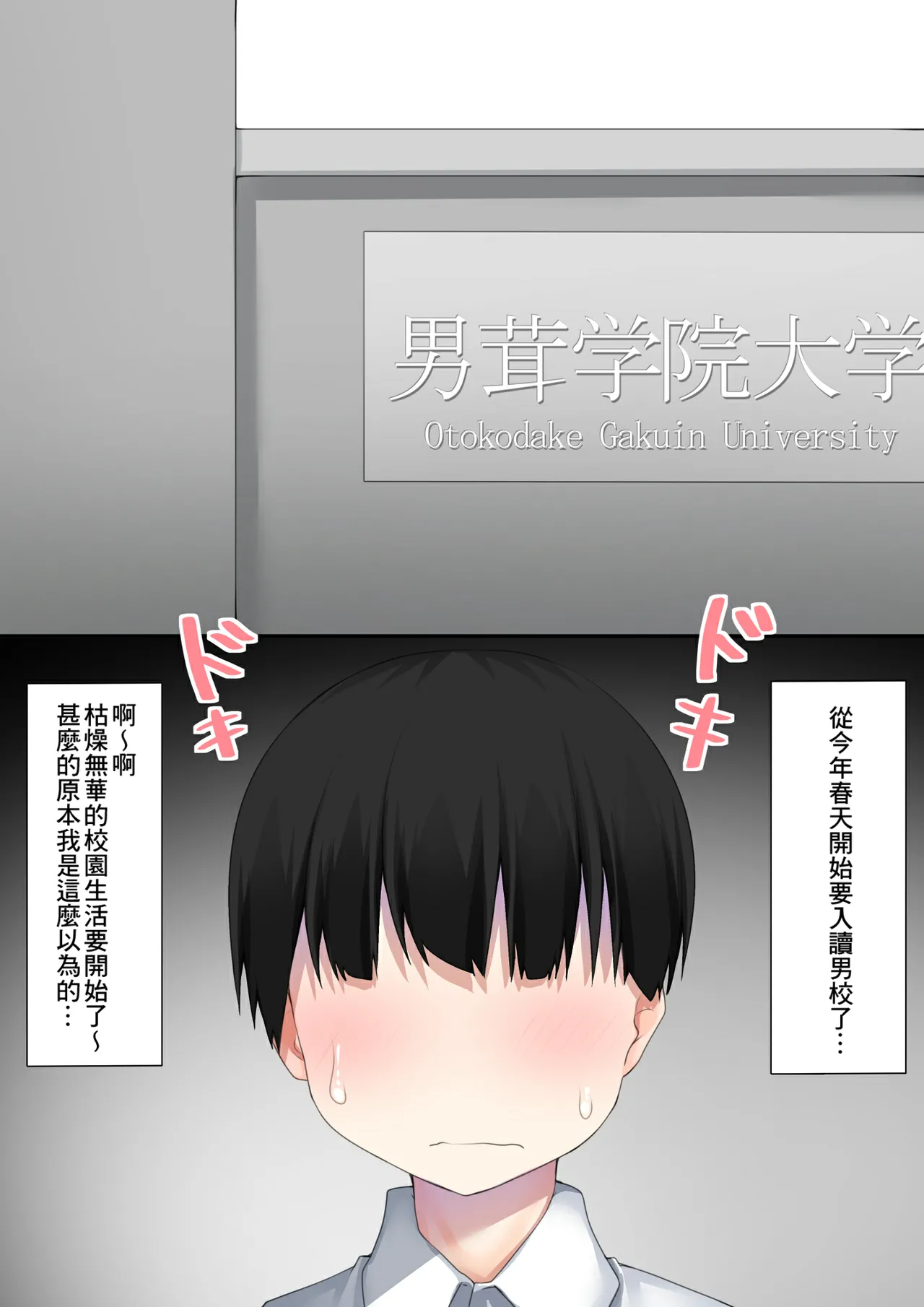 [Wanwan Bakufu (Kitajima Yuuki)] Danshikou ni Nyuugaku Shitara Ore Igai Zennin Otokonoko datta [Chinese] [Banana手工漢化]