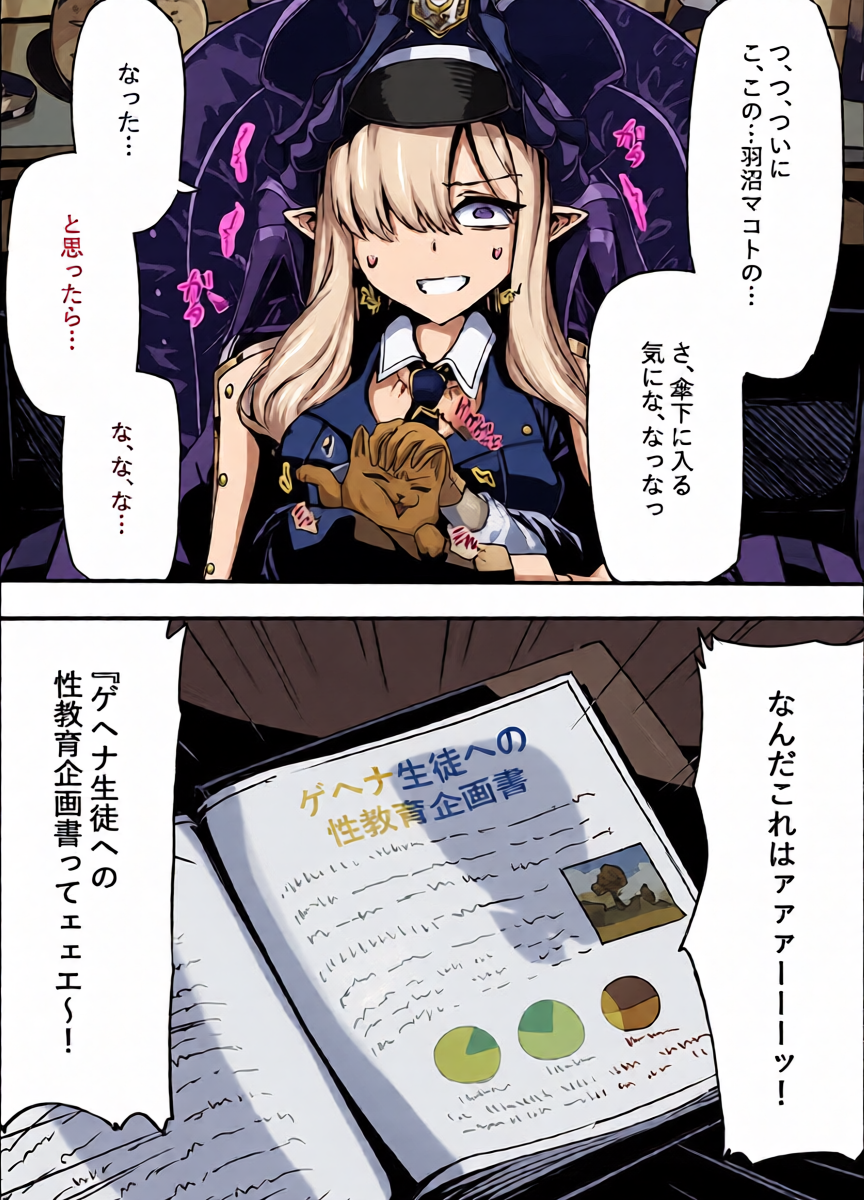 [サニーサイド] 羽沼マコトとカーマ・スートラ (ブルーアーカイブ)