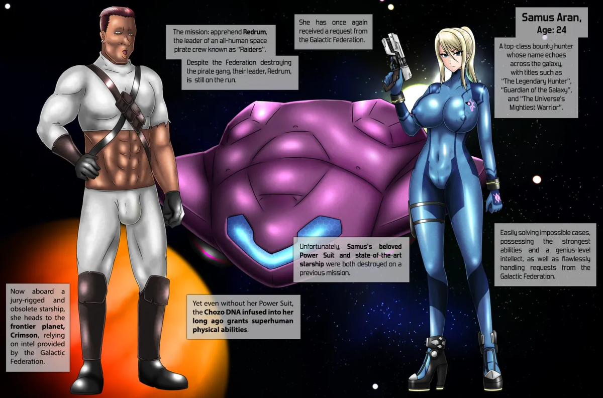 Failed Bounty Hunt- Samus Aran