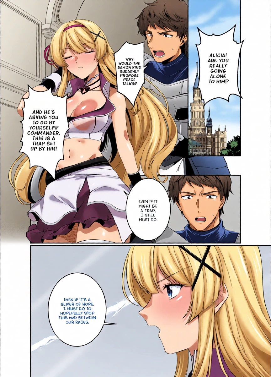 [Seika Kairaku Shoten (Kuchiba Koki)] Hyouten no Kishi Alicia ~Seigi no Hime Kishi ga Maou no Utsuwa ni Somari Ochiru Toki kara~ [Digital] [English]