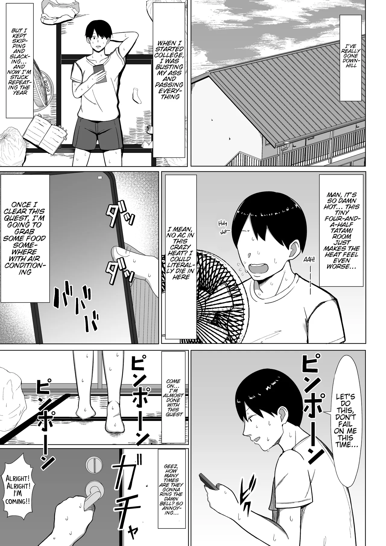 [Mustard Teikoku (Europia)] The story of how I ended up living with my mom in a four-and-a-half tatami room 1. [WaterKujo] [English]