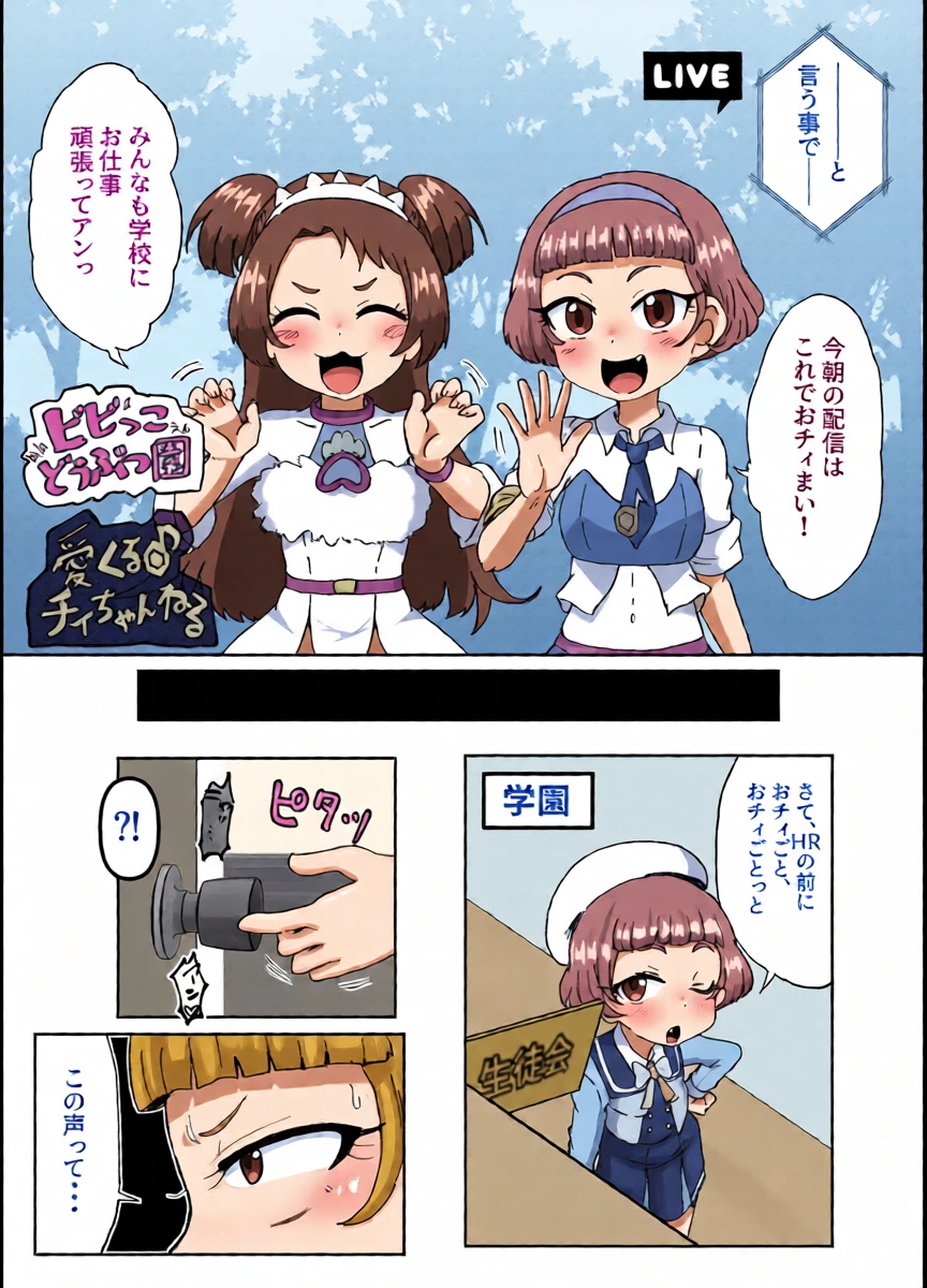 [Okazu Company (Okazu Yuuichi)] Waisetsu Star (Himitsu no AiPri) [Chinese] [Digital]