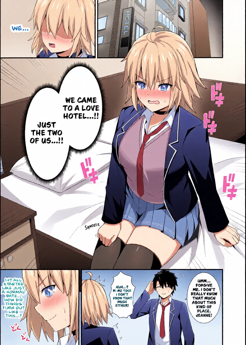 [Natsuzame] Orita-chan Koko LoveHo desu! | Alter, this is a love hotel! (Fate/Grand Order) [English] [Digital]