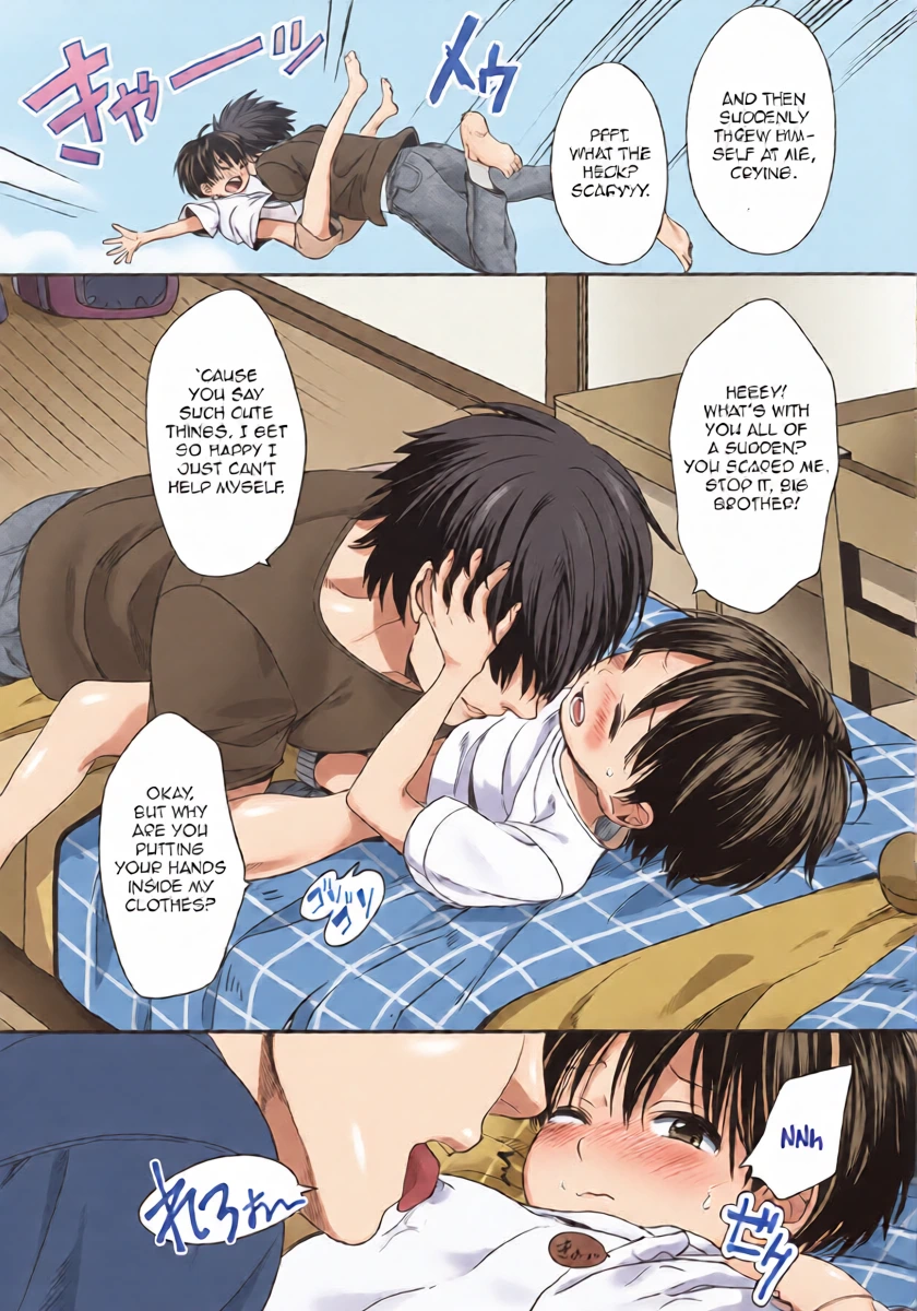 [Inaridou (Miyashita Kitsune)] - A conversation between boys one day (Shotapetit)[ENG][ShotaYuu]