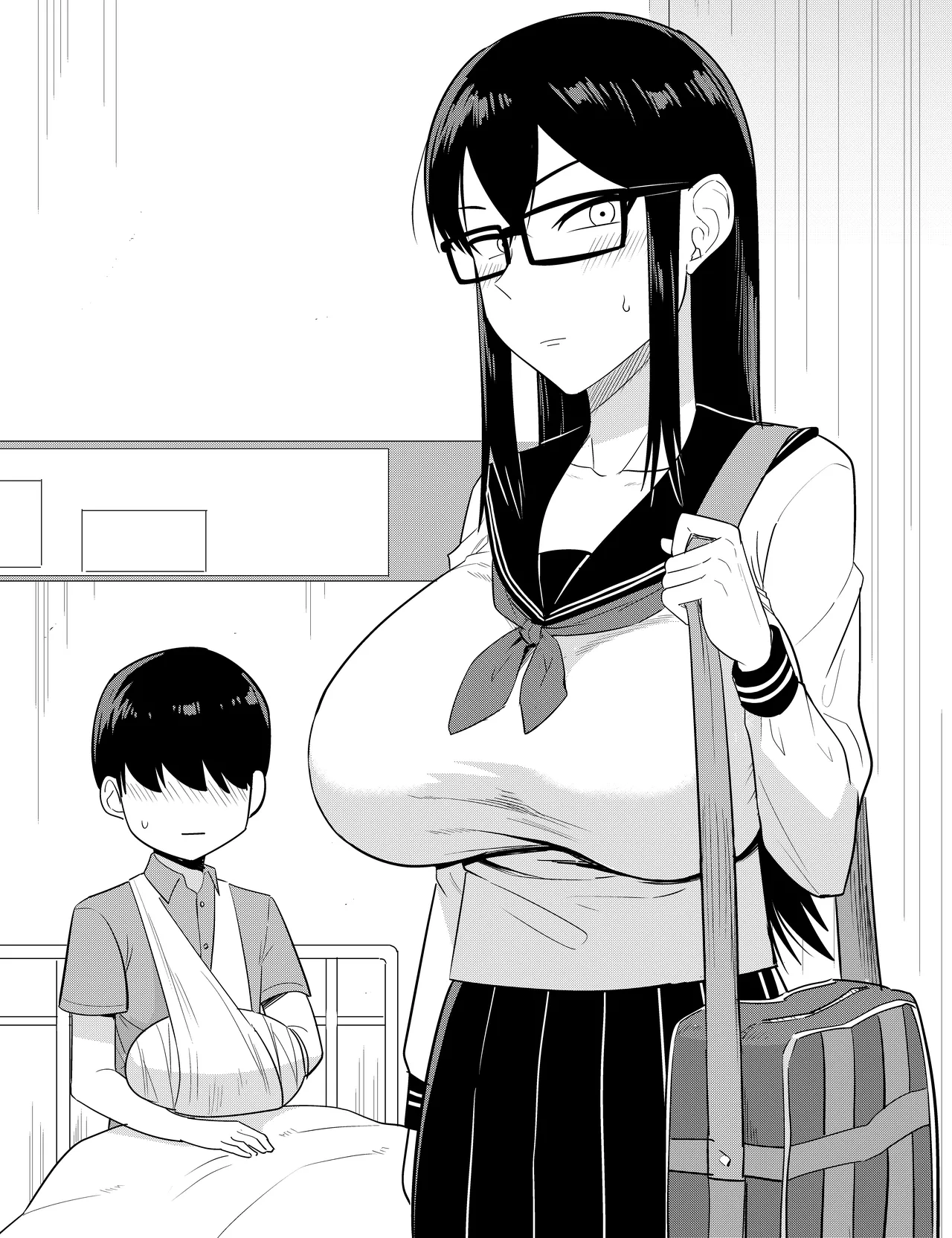 [Makosho] Sewayaki na Kyonyuu Gakkyuu Iinchou Sono 1-20 | The Kind and Caring Busty Class Rep Ch.1-20 [English] [NudeSalad]