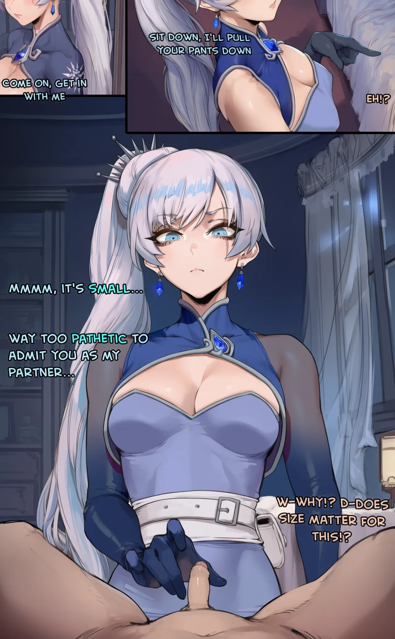 AIbby - Weiss Schnee Rejects You From Her Team - [Ai-Generated]