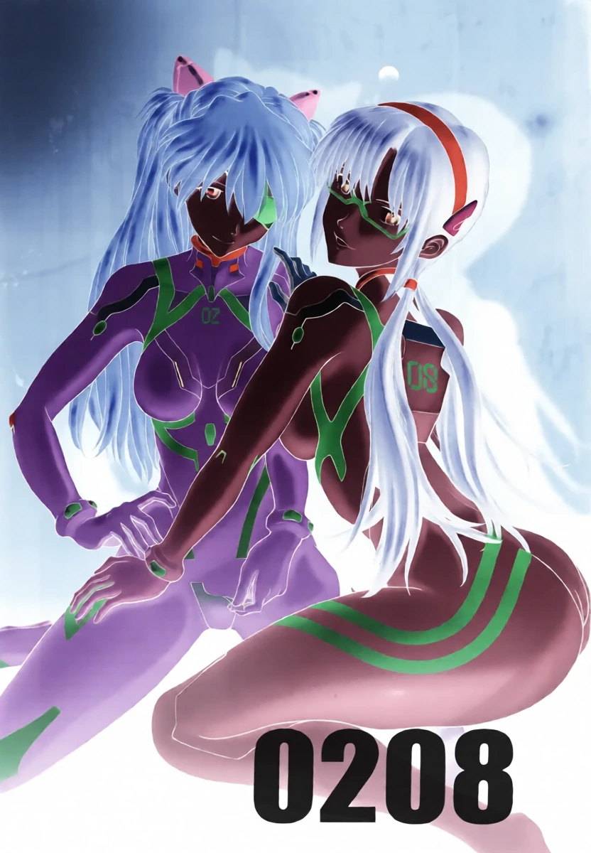 [TENGU NO TSUZURA (Kuro Tengu)] 0208 (Neon Genesis Evangelion) [Chinese] [叛逆个人汉化]