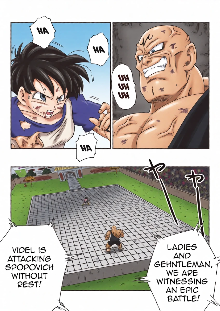 [Yamamoto] Videl VS Spopovich [Colored]