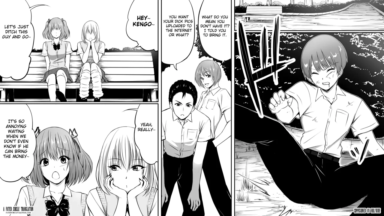 [Sankaku Batsumaru] Ijime no fukushu no tame ni sen'no kaijin no chikara o teniireta ore ga maho shojo o taosu made [English] [Fated Circle]