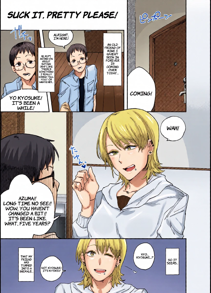 [Hakai Daiteikoku (Iayaginuza Kanbou Choukan Mea)] Suck It, Pretty Please! (Shemale & Mesu Danshi Goudoushi C's HAVEN 3 Ball) [English] [wdir] [Digital]