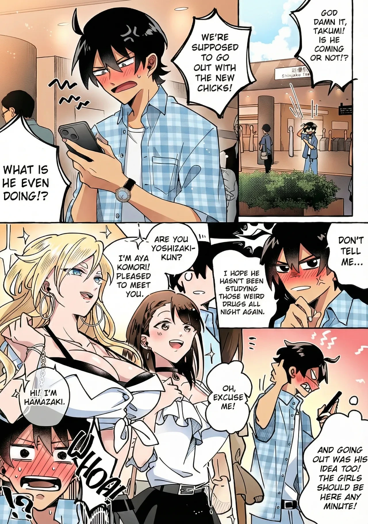 [Marialite (Cushion Souu)] Kawaii Kanojo ni Goyoujin!? | Beware of Cute Girlfriends! [English] [GTF][Full Color]