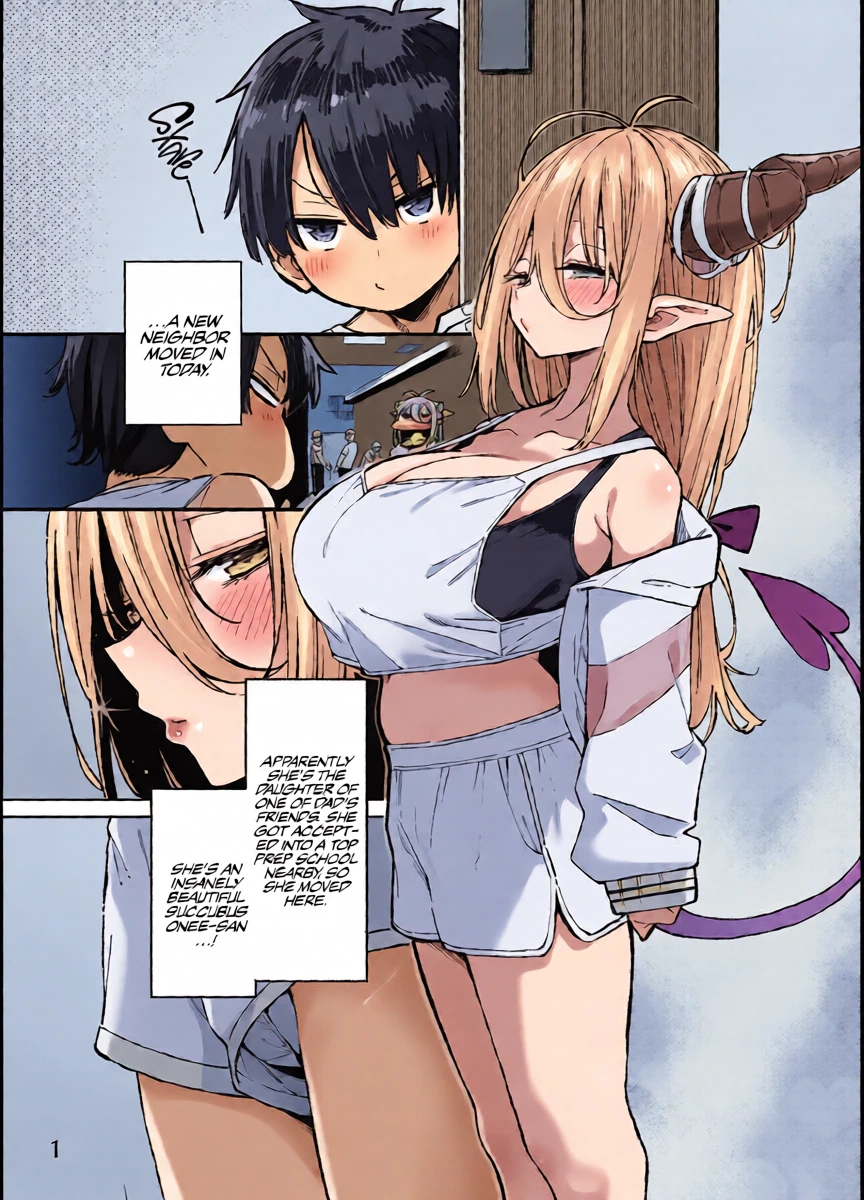 [Service Heaven (Hayashi)] Tonari no Miwaku Succubus Onee-san to no Love Love Biyori | Lovey-Dovey Days with the Enchanting Succubus Onee-san Next Door [English] [Digital]