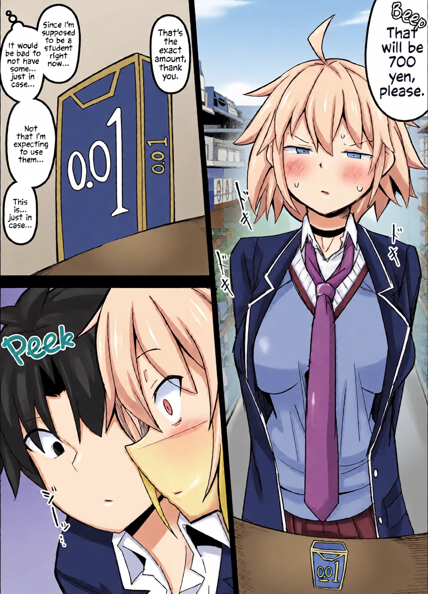 [Corundum] Id-hen de Gakusei Sekkusu wo Kitai suru Alter-san (Fate/Grand Order) [English]